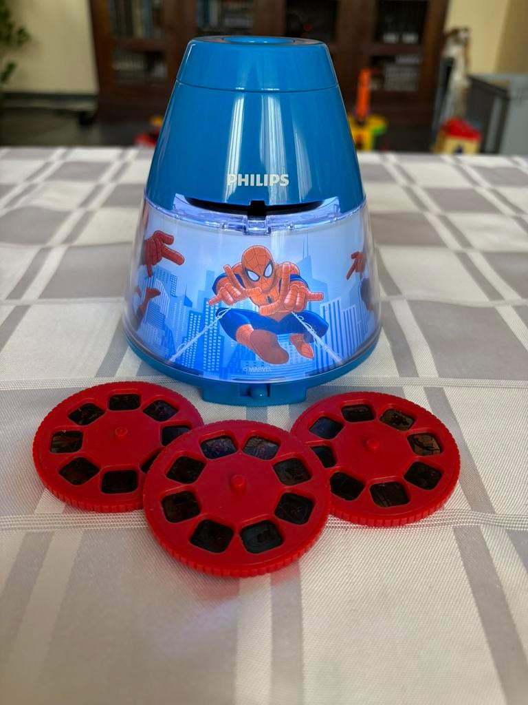 Philips Nachtlamp en projector MARVEL SPIDER MAN LED, Enlèvement, Comme neuf