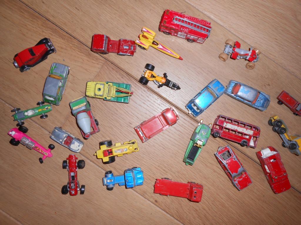 Lot de voitures de marques très vintage , état ancien, Enlèvement, Utilisé