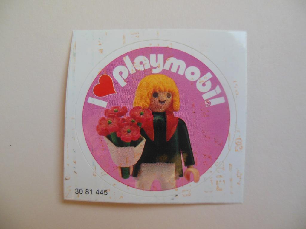 Playmobil verzamelobject - Originele sticker uit de set 5340, Ophalen of Verzenden, Gebruikt, Los Playmobil