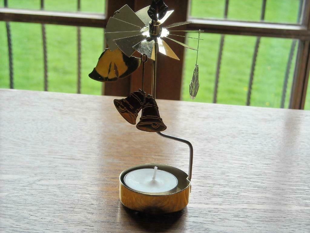 Een zilveren OF gouden kerstdraaimolen / molen Nieuw, Ophalen of Verzenden, Nieuw