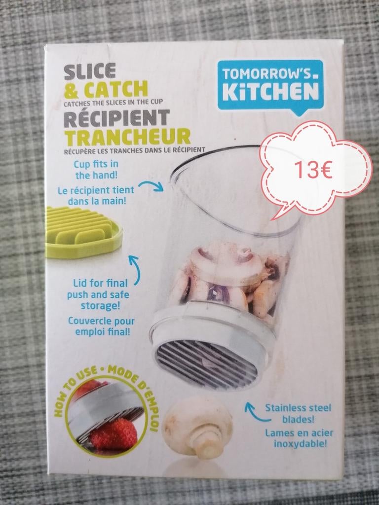 Récipient trancheur, Enlèvement, Neuf