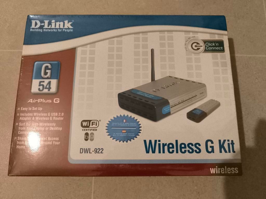 Routeur D-Link DW922 dans un emballage scellé, Informatique & Logiciels, Enlèvement
