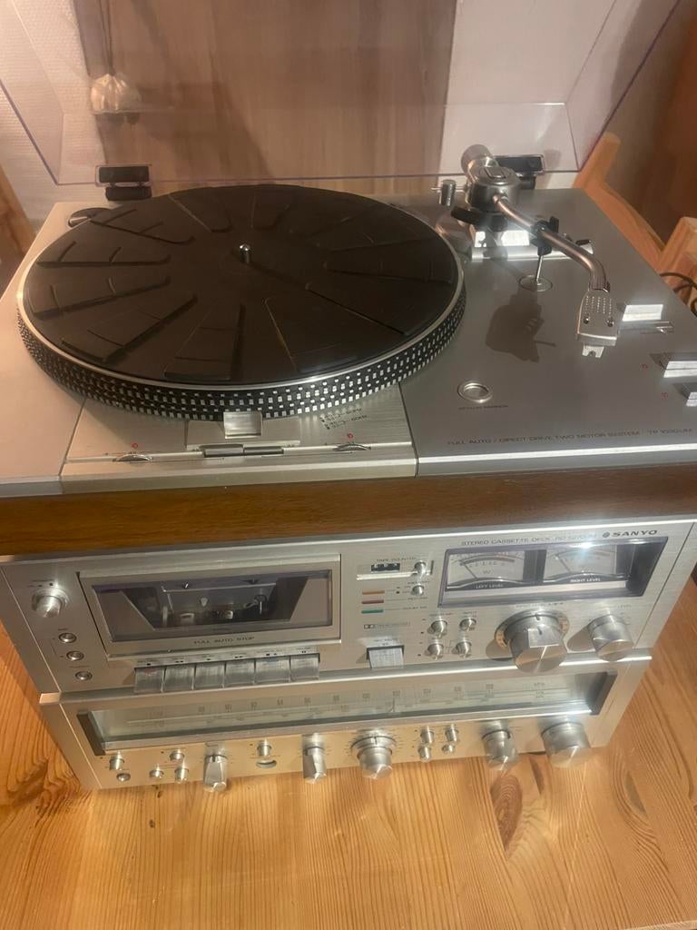 Chaîne hi-fi vintage SANYO, TV, Hi-fi & Vidéo, Chaîne Hi-fi, Enlèvement