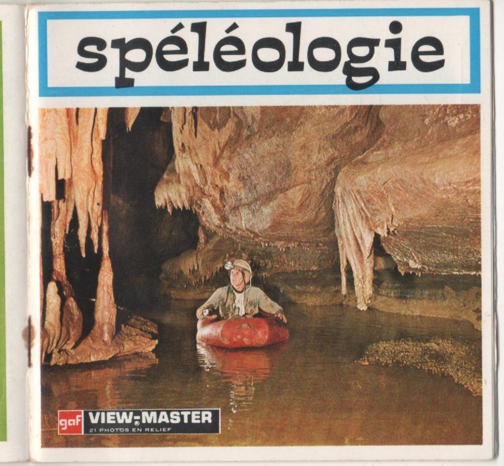 View-master Spéléologie B 970 livret FR, Enlèvement ou Envoi