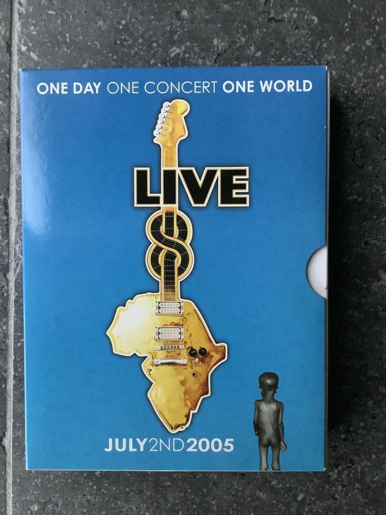 DVD box set LIVE AID 2005, Cd's en Dvd's, Dvd's | Muziek en Concerten, Ophalen of Verzenden, Zo goed als nieuw