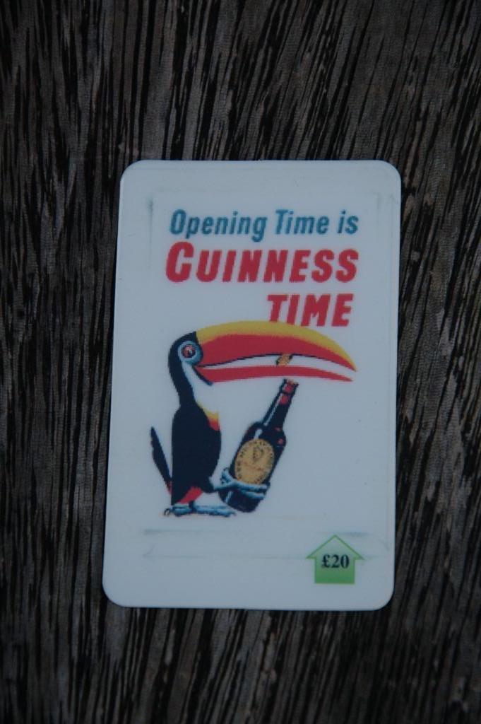 Telefoonkaart - Prepaid Card UK - Guinness., Ophalen of Verzenden