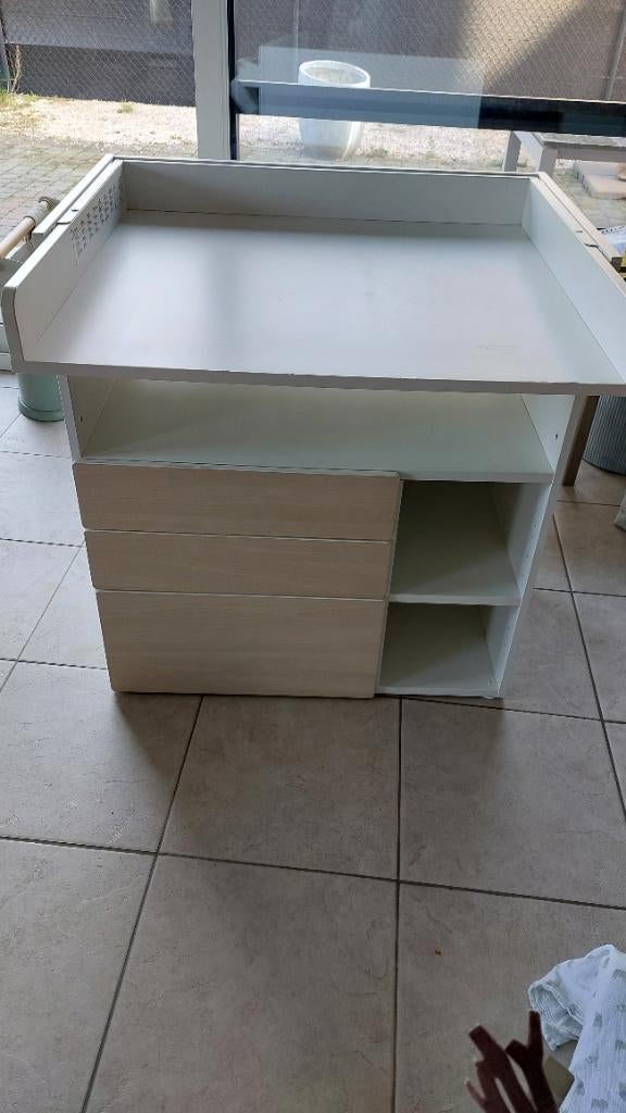 Verzorgingstafel, Kinderen en Baby's, Ophalen, 70 cm of meer, Zo goed als nieuw, 75 tot 100 cm
