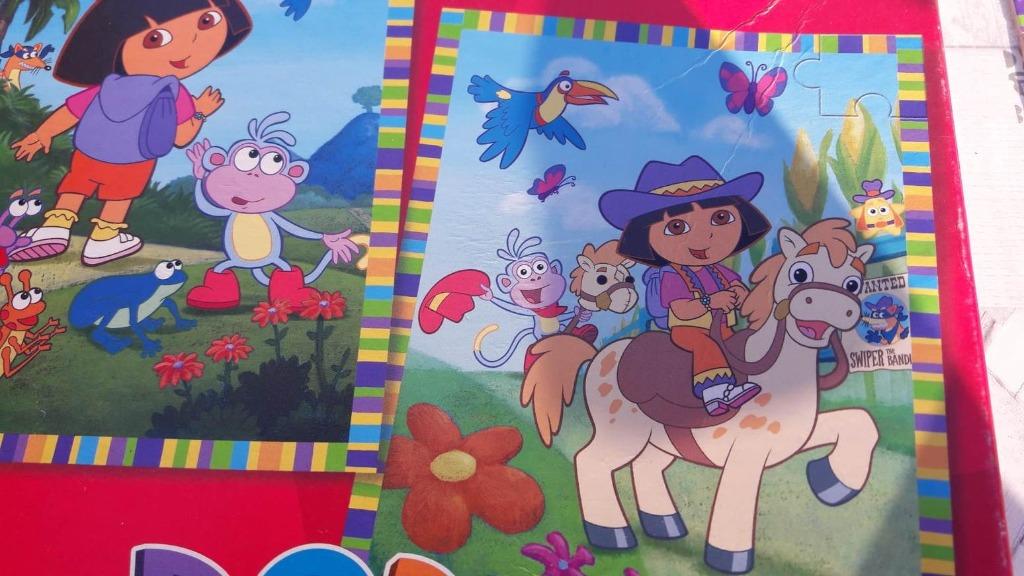Puzzles  DORA, Kinderen en Baby's, Speelgoed | Kinderpuzzels, Ophalen, 10 tot 50 stukjes, Zo goed als nieuw, 4 tot 6 jaar