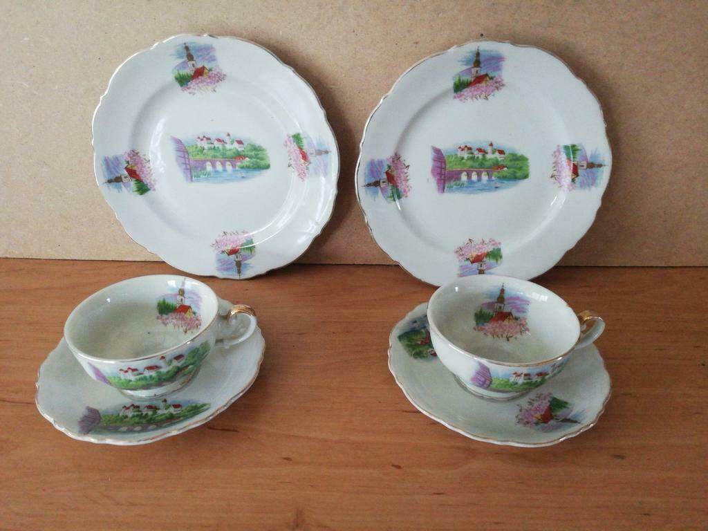 Koffieservies 6 delig, Huis en Inrichting, Keuken | Servies, Zo goed als nieuw, Ophalen of Verzenden