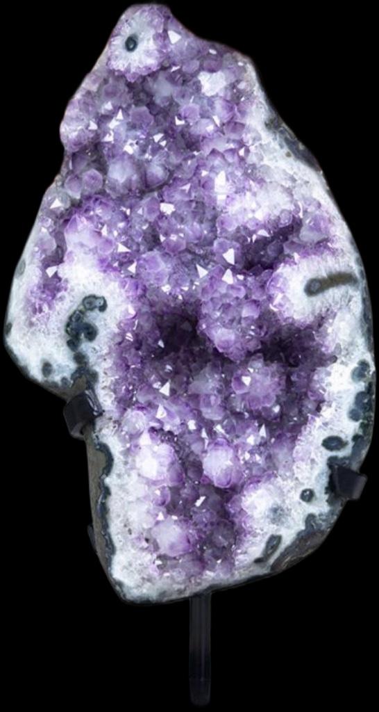 Amethyst Beeld Geode Brok Edelsteen Amethist, Verzenden