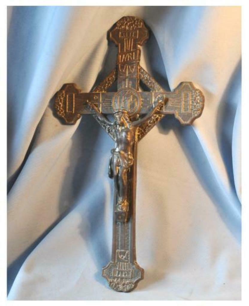 §crucifix en laiton 2, Enlèvement ou Envoi