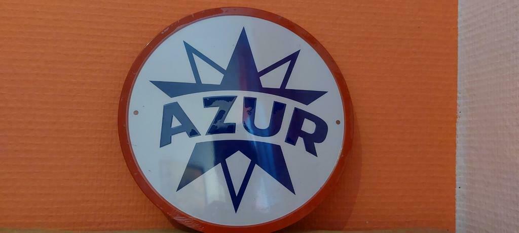 Panneau d'affichage en métal Azur, Enlèvement ou Envoi, Neuf, Voitures