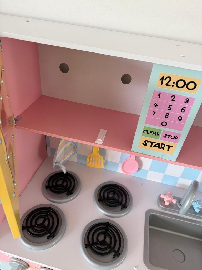 Kidkraft speelgoed keuken meisjes hout., Enlèvement, Comme neuf, Bois, Jouer à la cuisine