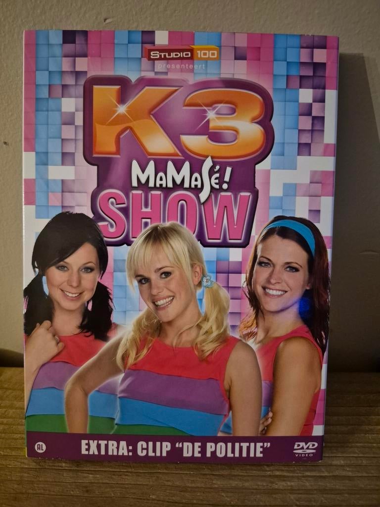 Dvd "Mama se" show van K3 met Josje, Ophalen of Verzenden, Zo goed als nieuw