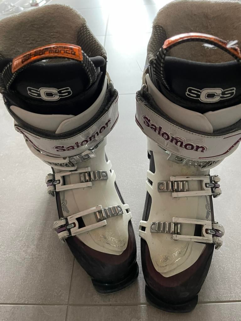 Dames skiboots Salomon, Sport en Fitness, Skiën en Langlaufen, Ophalen, Gebruikt, Salomon