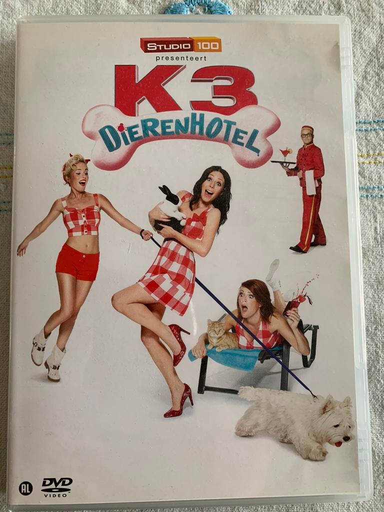 DVD K3 Dierenhotel, Ophalen of Verzenden, Zo goed als nieuw