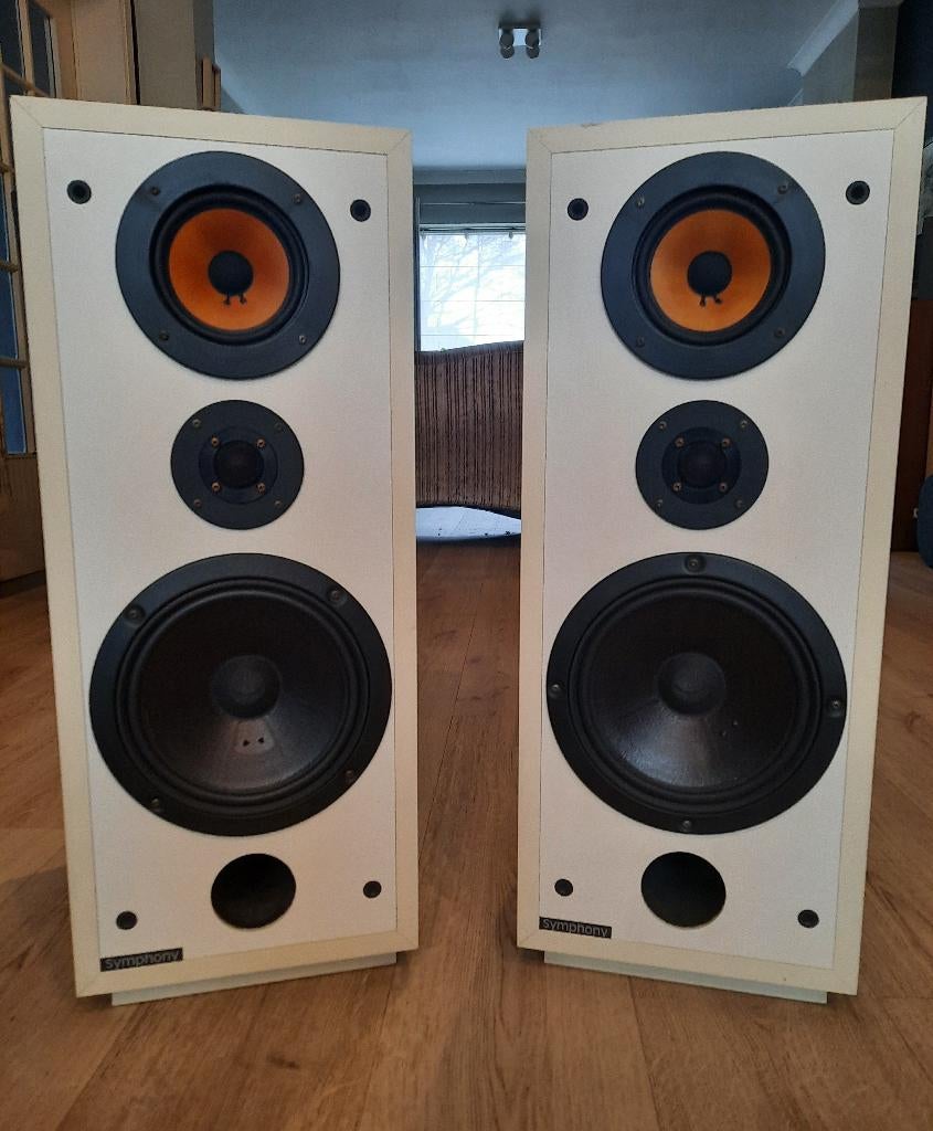 BNS Symphony 120 Watt, Audio, Tv en Foto, Gebruikt, 120 watt of meer, Front, Rear of Stereo speakers, Ophalen