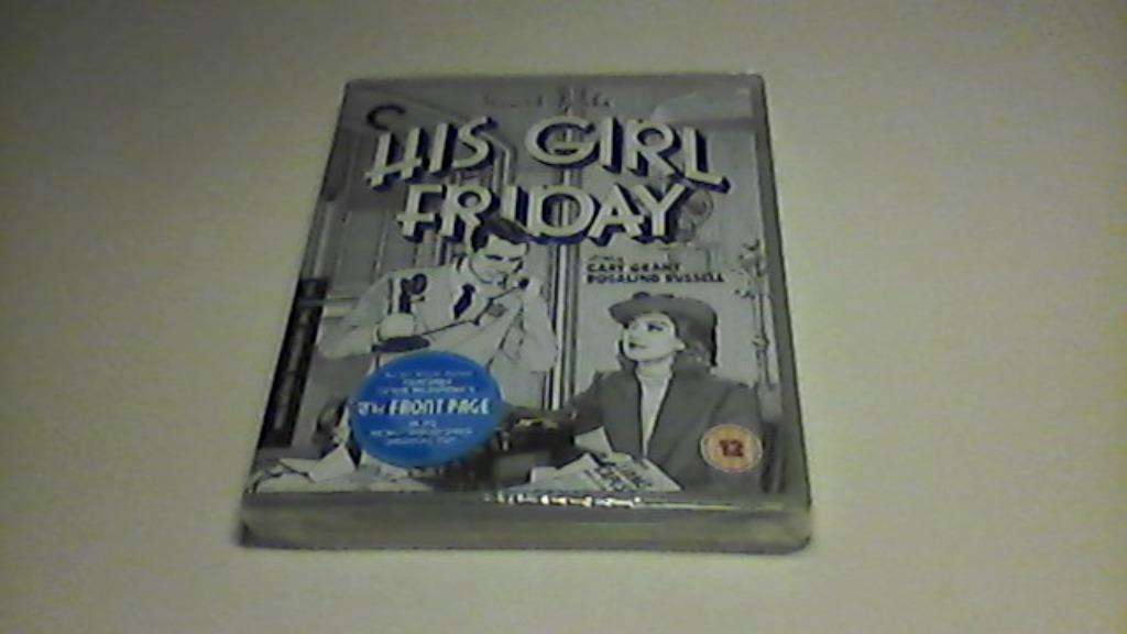 His girl Friday / Howard Hawks / blu-ray, Cd's en Dvd's, Verzenden, Nieuw in verpakking, Klassiekers