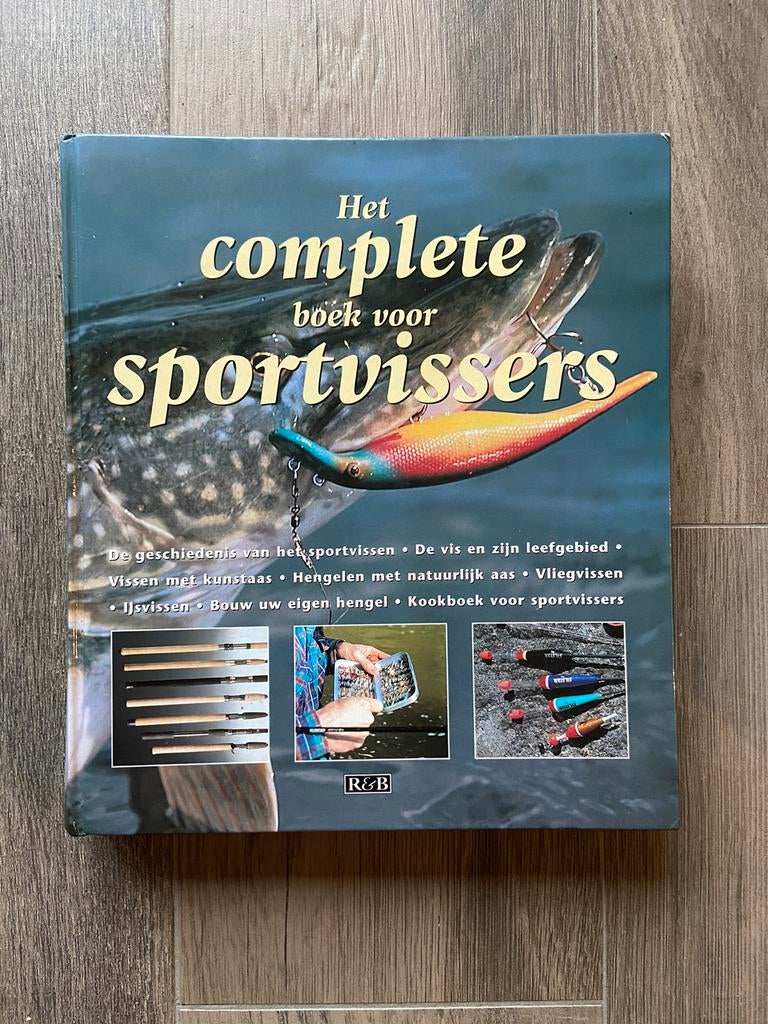 Het complete boek voor sportvissers, Ophalen of Verzenden, Zo goed als nieuw