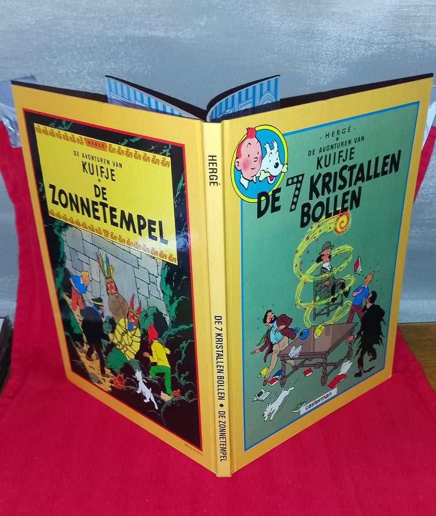 Dubbelstrip Kuifje. Hardcover., Ophalen of Verzenden, Zo goed als nieuw