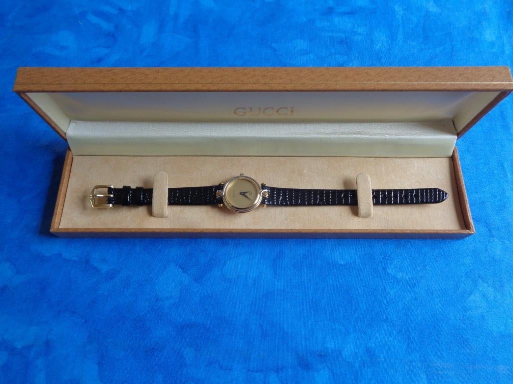 Montre Gucci femme. Vintage., Montre-bracelet, Autres marques, Enlèvement ou Envoi, Utilisé