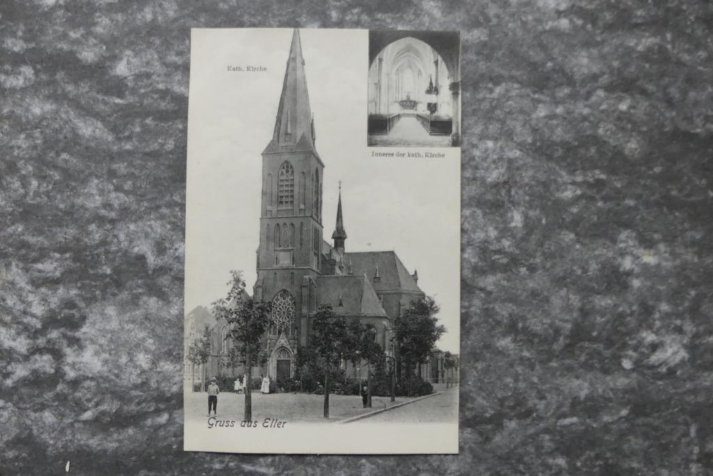 Postkaart Gruss aus Eller, Duitsland, Ophalen of Verzenden, Voor 1920, Gelopen, Duitsland