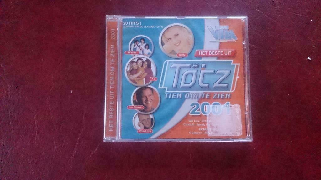 Het beste uit tien om te zien 2001, CD & DVD, Enlèvement ou Envoi