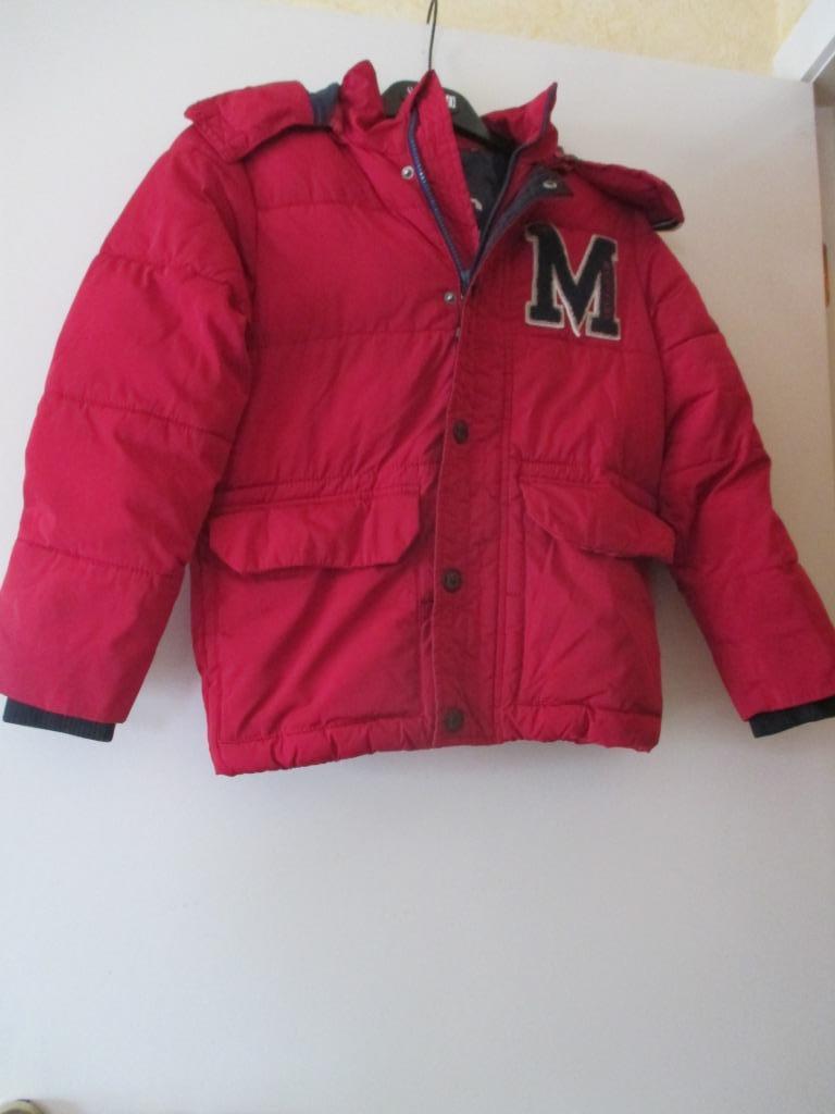 veste d'hiver rouge Mc Gregor 140 10 ans, Enlèvement ou Envoi, Comme neuf, Manteau