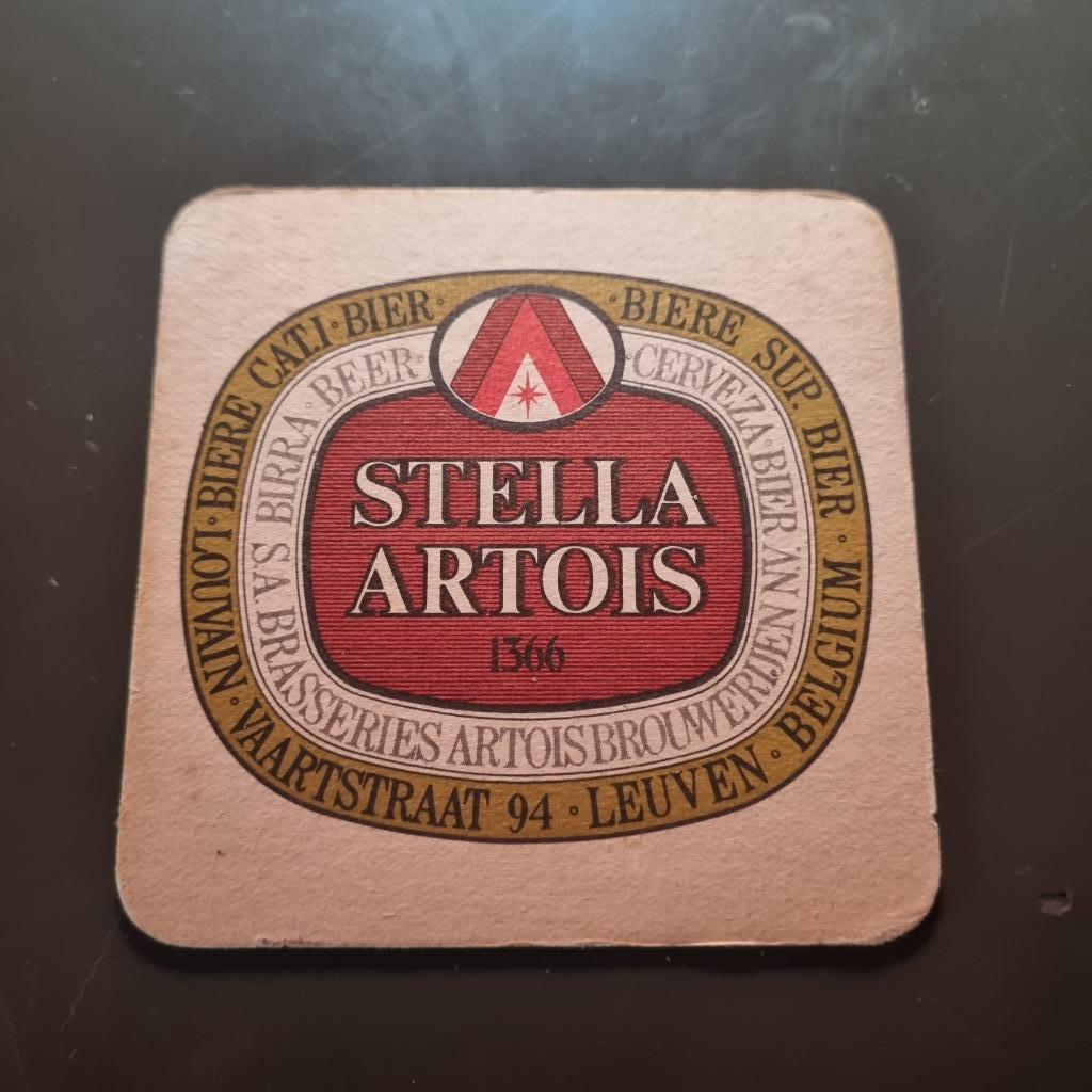 Sous Bock Stella Artois (modèle 76), Ophalen of Verzenden, Gebruikt, Viltje(s), Stella Artois