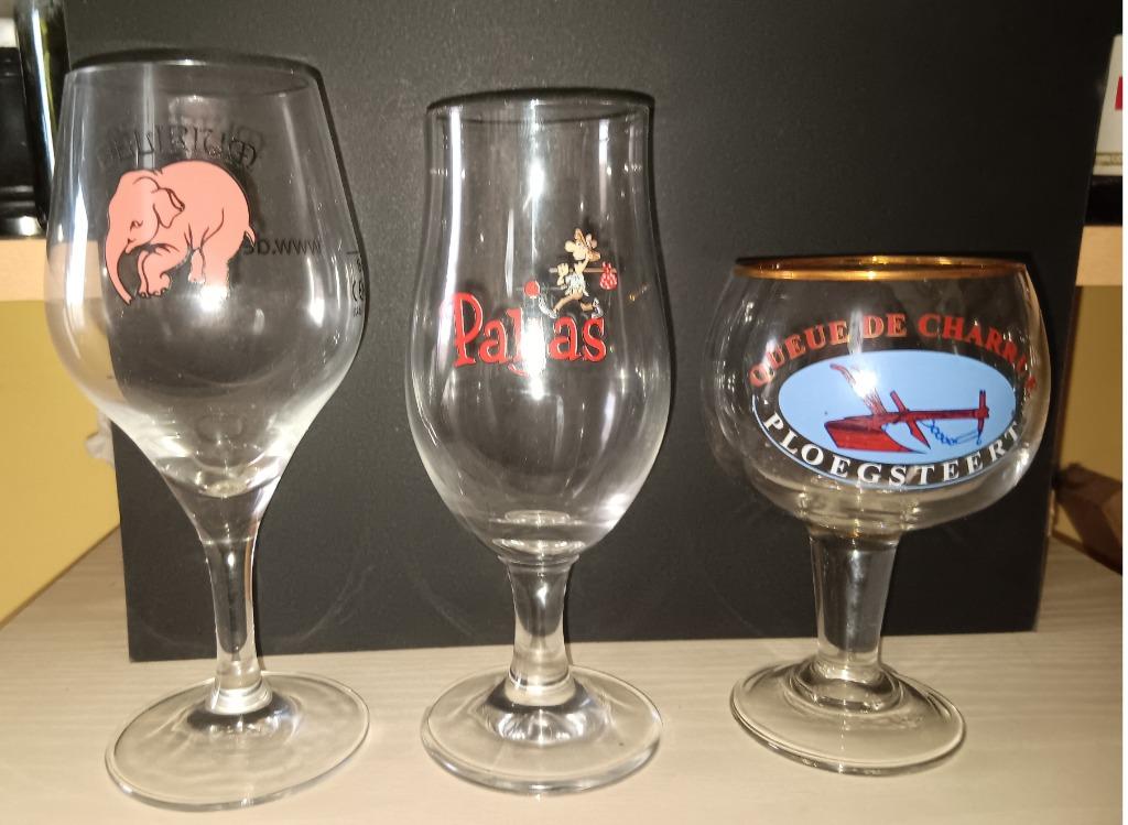 proefglaasjes van verschillende biermerken, Verzamelen, Biermerken, Ophalen of Verzenden, Zo goed als nieuw, Glas of Glazen, Overige merken