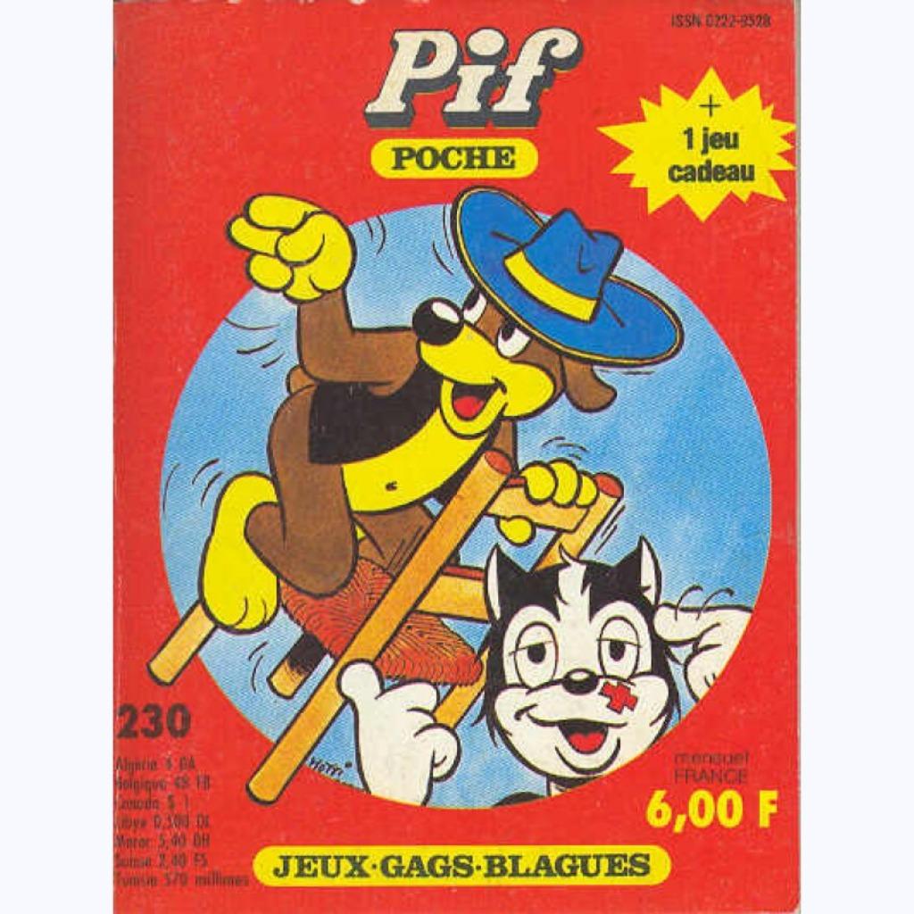 pif poche lot, Livres, Plusieurs BD, Enlèvement ou Envoi, Utilisé