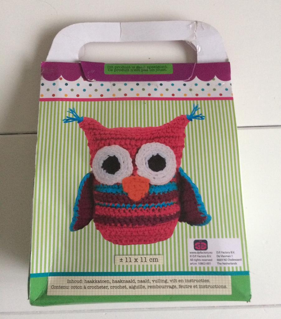 nouvel ensemble de crochet Hibou crochet artisanat crochet, Enlèvement ou Envoi, Neuf, Crochet, Aiguille