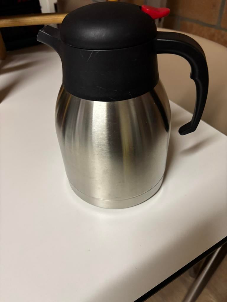 Inox thermoskan 1L, Huis en Inrichting, Ophalen