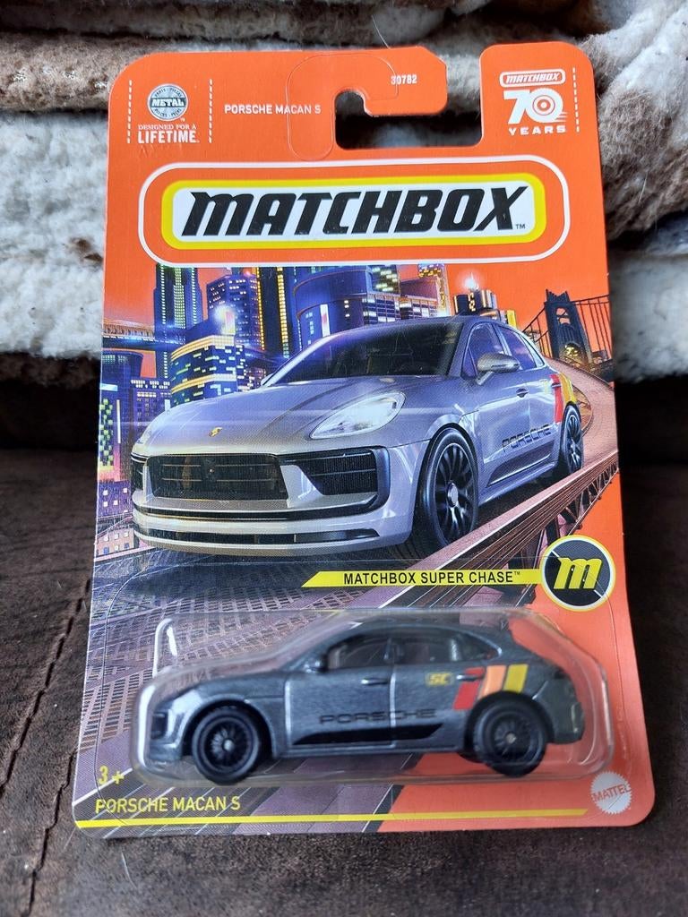 matchbox porsche macan s super chase, Ophalen of Verzenden, Nieuw, Auto, Matchbox