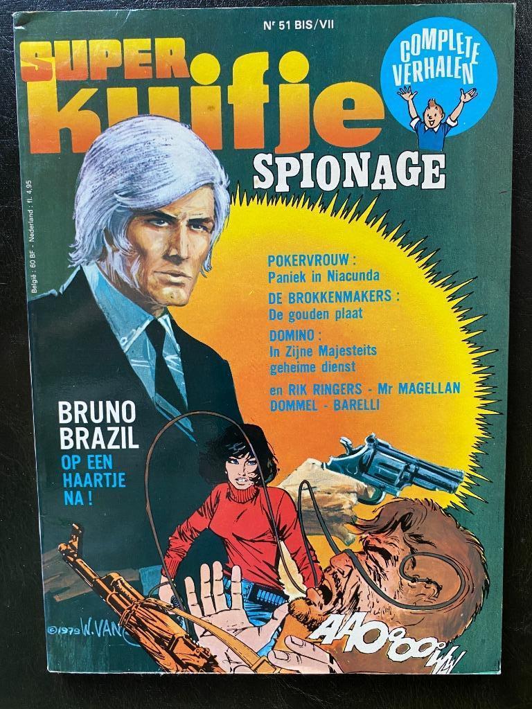SUPER KUIFJE -  Spionage, Eén stripboek, Ophalen of Verzenden, Gelezen