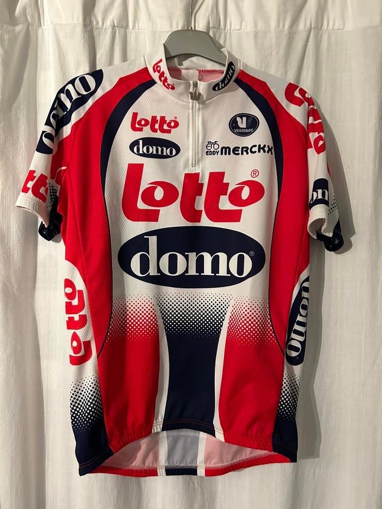 Wielertrui Lotto Domo, Ophalen of Verzenden