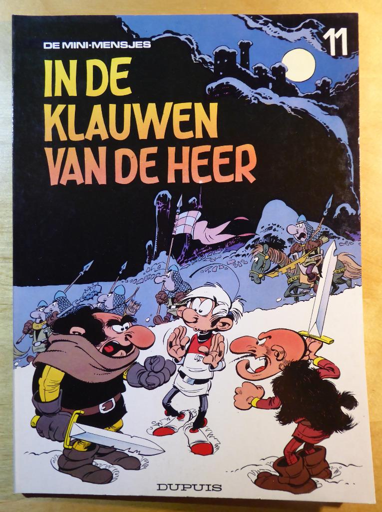 De Mini-Mensjes - nr 11 - In de klauwen van de heer, Boeken, Ophalen, Seron, Eén stripboek, Zo goed als nieuw