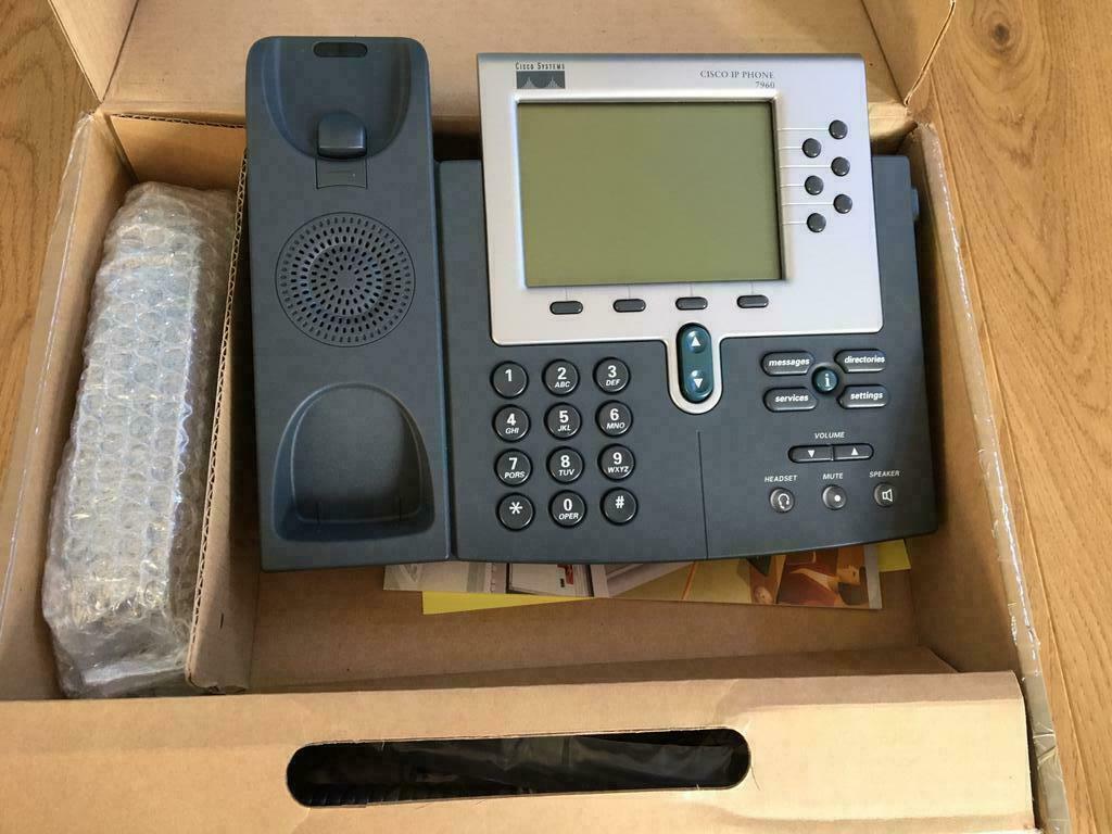 Nieuwe Cisco CP-7960 IP telefoon, Ophalen of Verzenden, Nieuw
