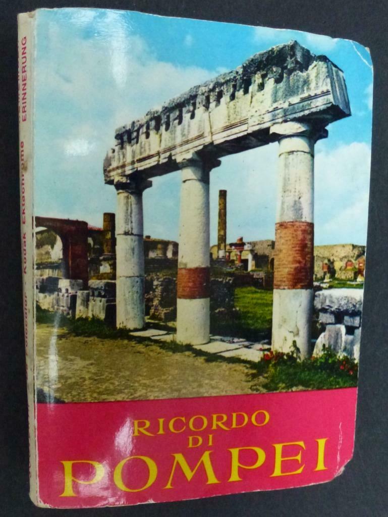 oud mapje met 18 foto's Ricordio di Pompei, Verzenden, Ongelopen, Italië