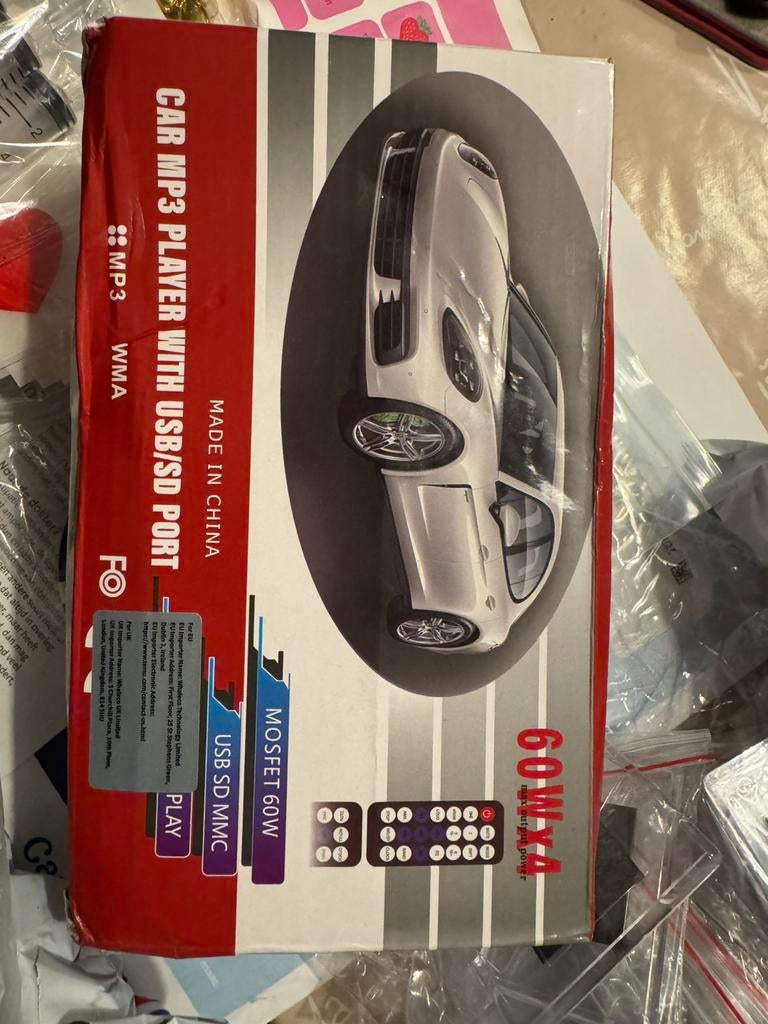 Auto radio, Auto diversen, Autospeakers, Ophalen of Verzenden, Nieuw