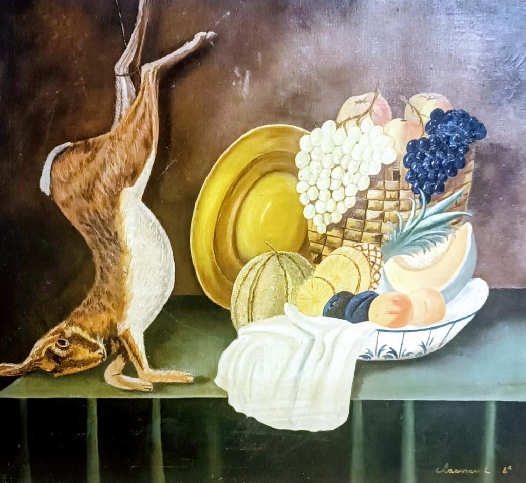 Olieverf schilderij, Antiek en Kunst, Ophalen