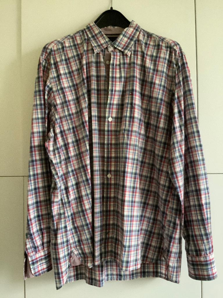 Tommy Hilfiger Geruit Hemd lange mouw XXL, Vêtements | Hommes, Chemises, Comme neuf, Autres tours de cou, Bleu, Enlèvement ou Envoi