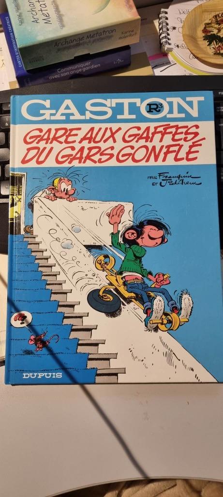 Gaston, Gare aux gaffes du Gars Gonflé, Livres, Une BD, Comme neuf, Dupuis, Envoi