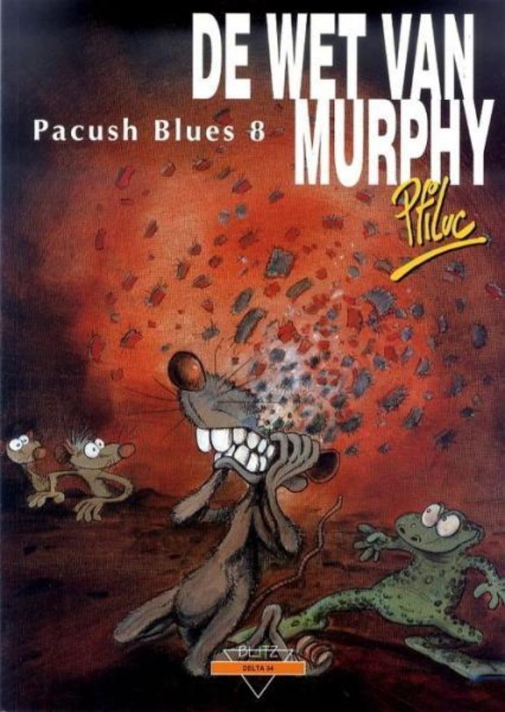 Pacush Blues 6 & 8 (Ptiluc), Boeken, Stripverhalen, Zo goed als nieuw, Ophalen