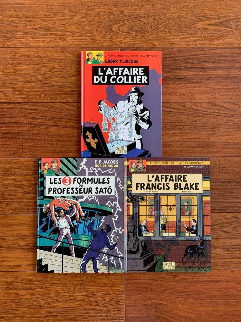 Blake et Mortimer / Lot x3 Bandes Dessinées, Enlèvement ou Envoi