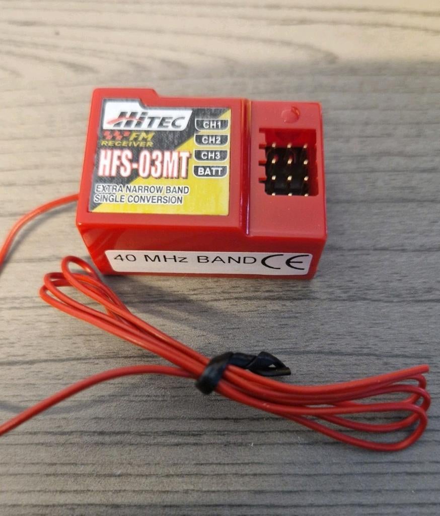Modelbouw ontvanger Hitec HFS-03MT 40Mhz, Hobby en Vrije tijd, Ophalen of Verzenden