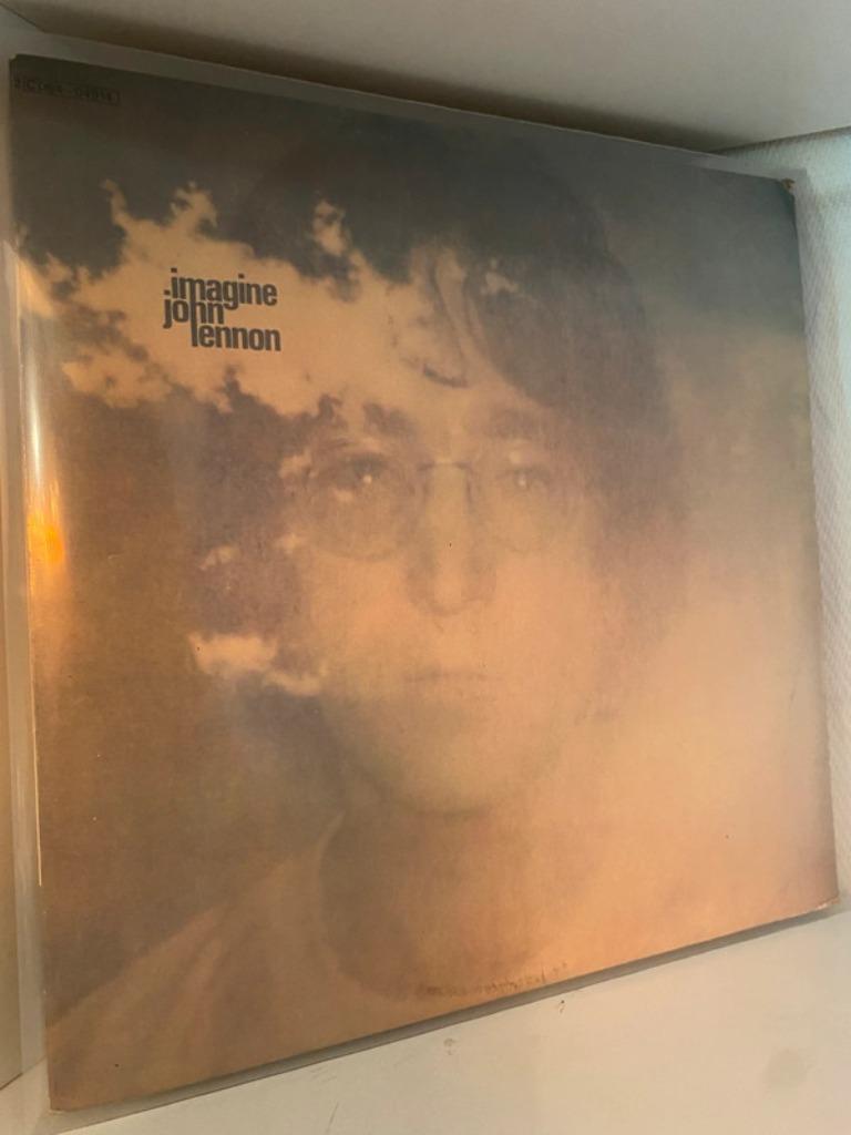 John Lennon, Plastic Ono Band – Imagine - France 1971, Envoi, Utilisé, Pop rock