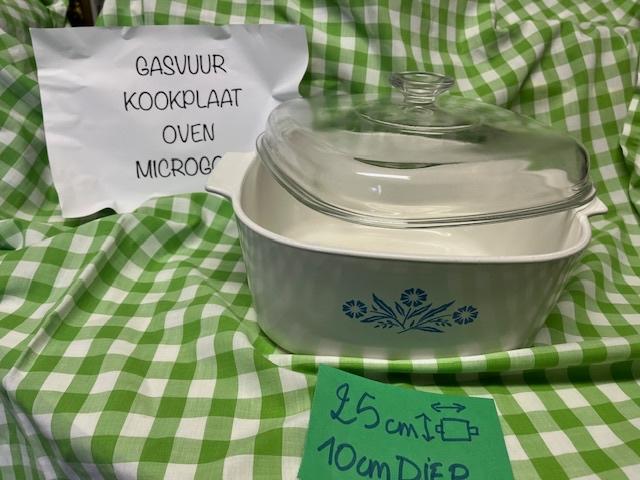Pyroflam kommen, Maison & Meubles, Cuisine | Vaisselle, Utilisé, Récipient(s), Verre, Enlèvement