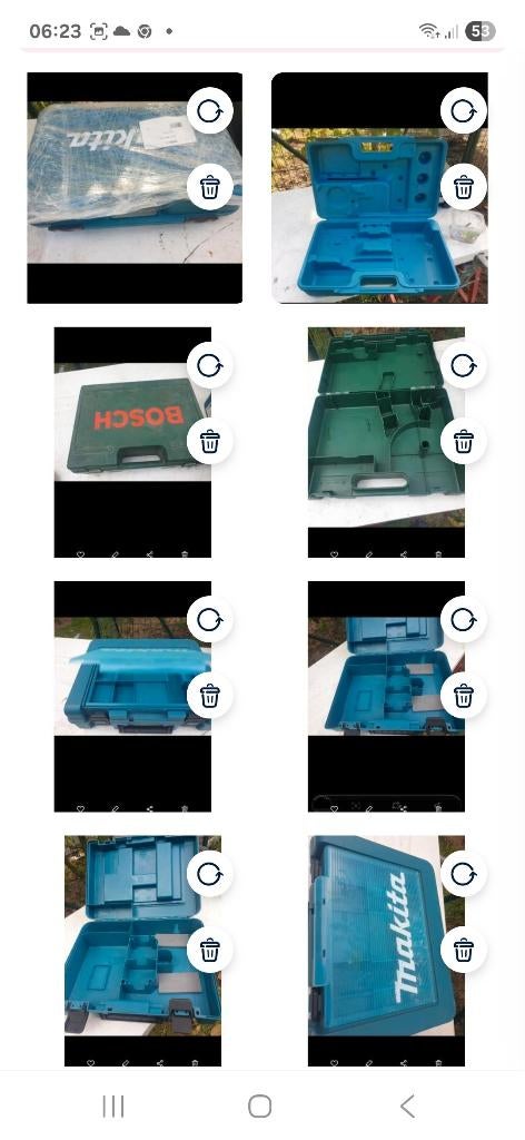 Makita bosch koffer, Ophalen of Verzenden