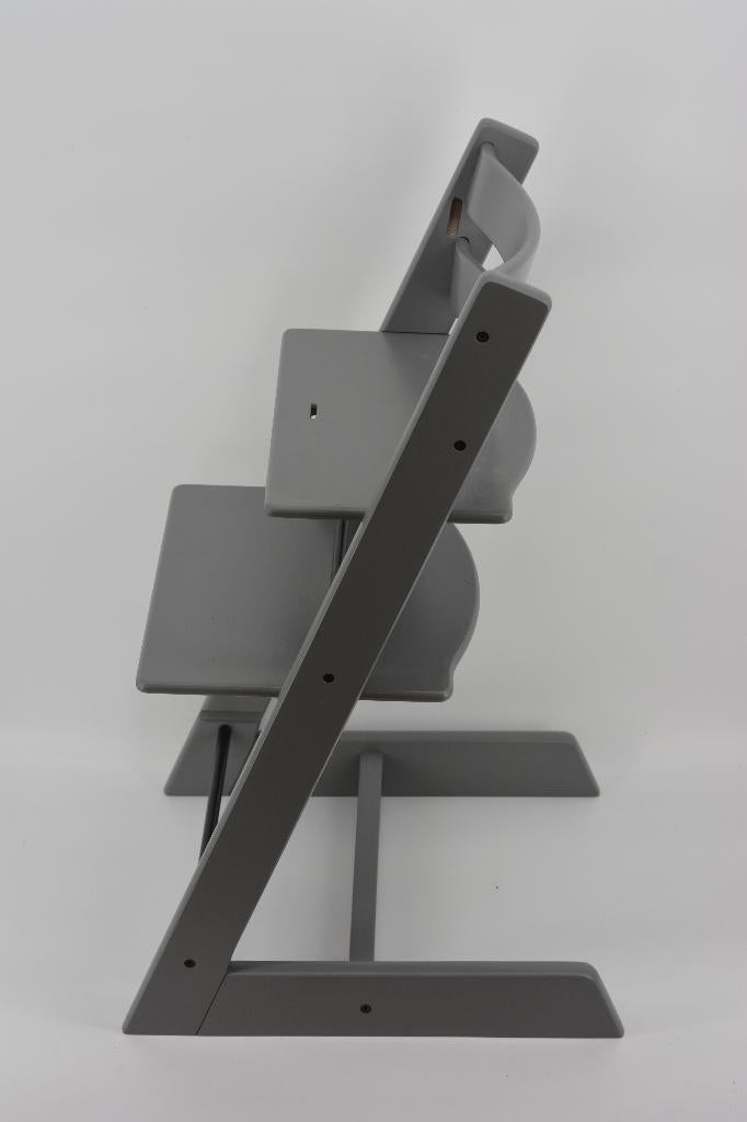Stokke Tripp Trapp Flexa Storm Grey  – Refurbished model, Kinderen en Baby's, Kinderstoelen, Ophalen of Verzenden, Zo goed als nieuw